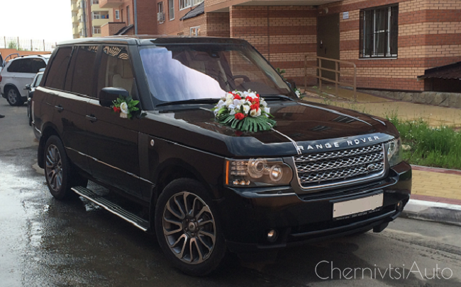 Аренда Range Rover на свадьбу Чернівці