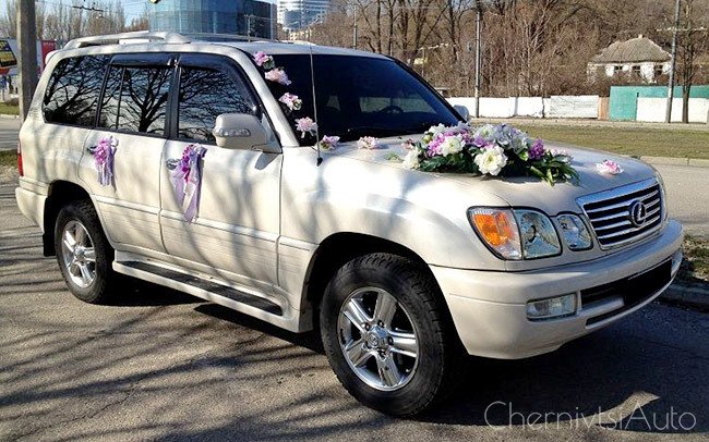 Аренда Lexus LX 470 на свадьбу Чернівці