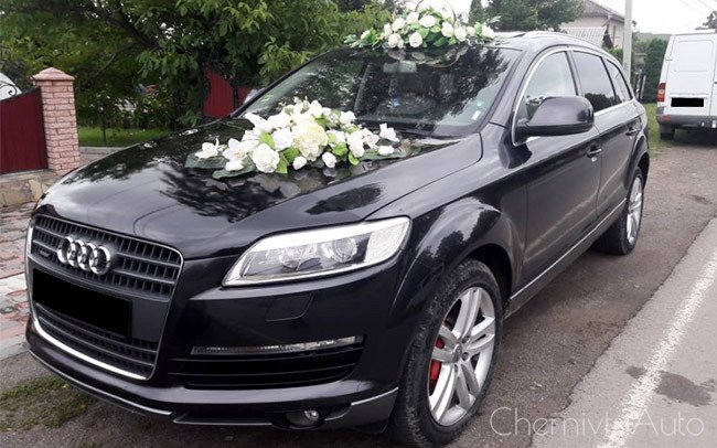 Аренда Audi Q7 на свадьбу Чернівці